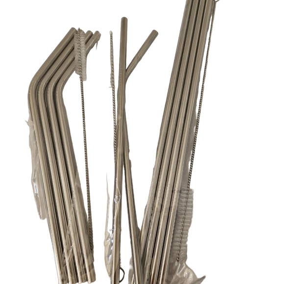 Stainless Steel Straws  - Brand new sealed in the original packaging - Picture 1 of 1